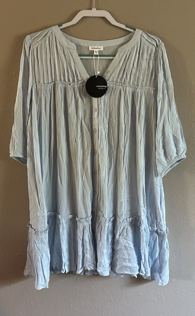 Mittoshop Tiered Babydoll Dress